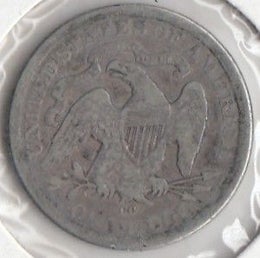 USA 1/4 Dollar 1877 KM-A98 ( 1-1+ )  Hopeaa