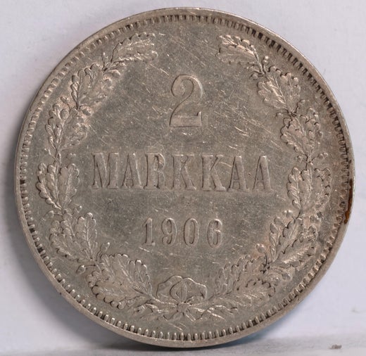 2 markkaa 1906 II ( 1+ )