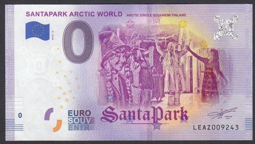 0 euro  -  Suomi - Finland -Santapark Artic world , Napapiiri Rovaniemi