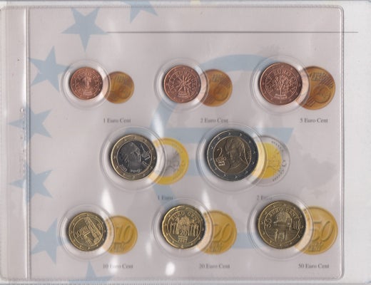 It&auml;valta 1 cent - 2 euro 2002 ( UNC )